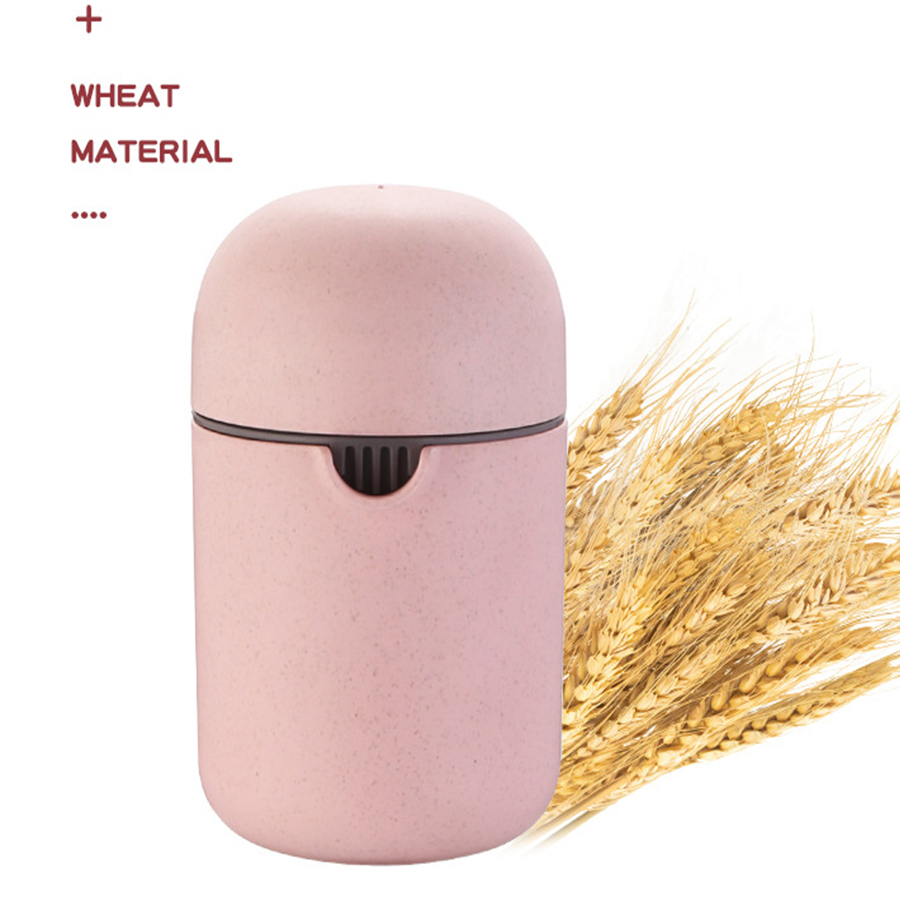 Manual Juicing Cup Wheat Straw Juicer Mini Portable Juicer Orange Lemon Juicer