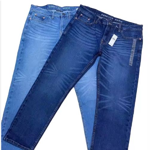 ZARA Men's Washable Jeans, Loose and Durable Pants, Thick Casual Men's Plus Size Jeans