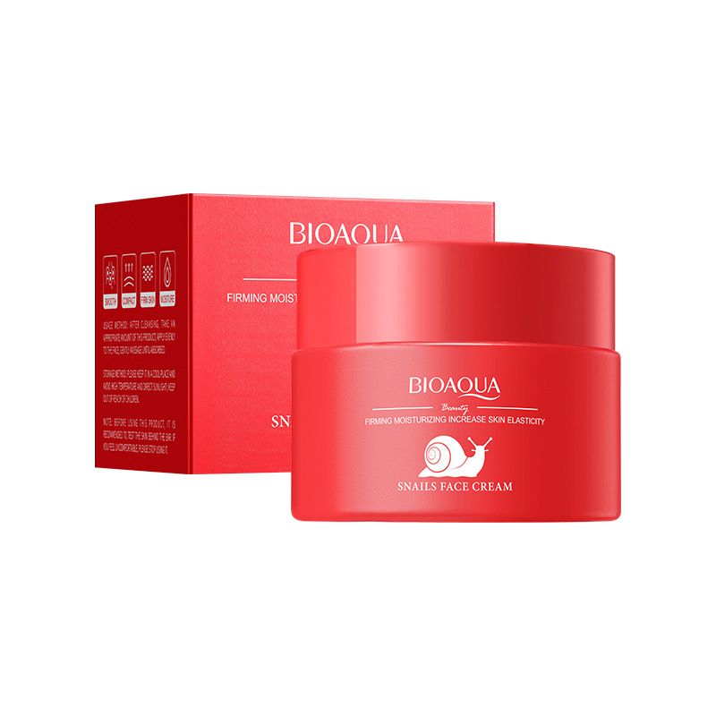 BIOAOUA Snail Firming and Moisturizing Cream Hydrating and Rejuvenating Cream
