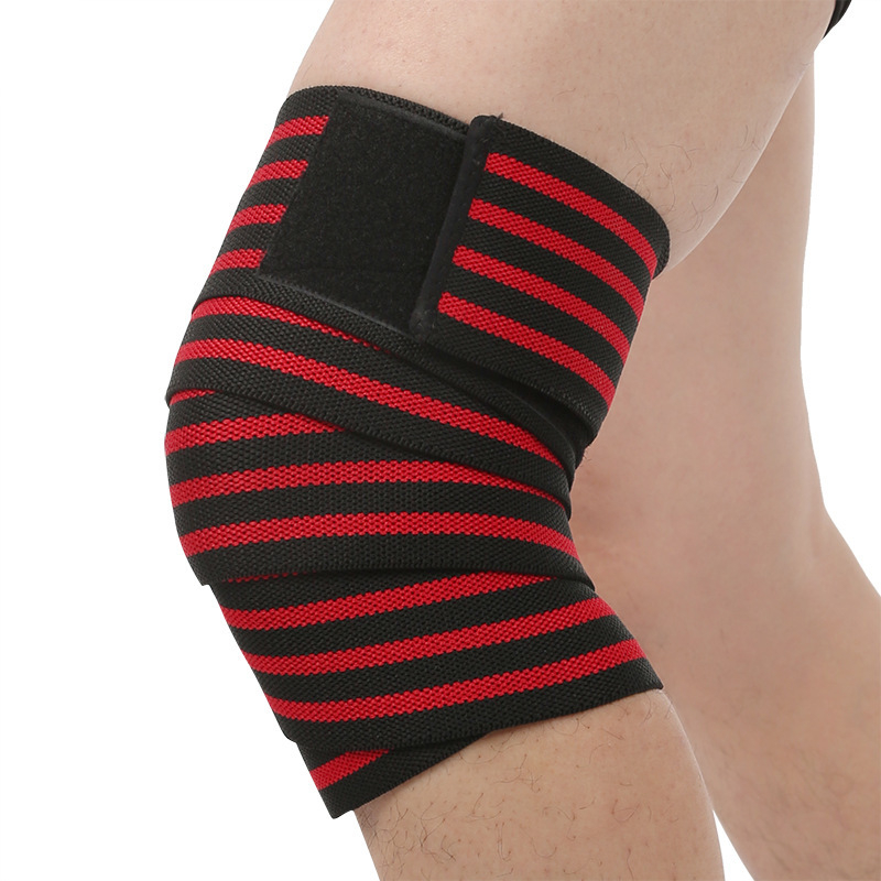 HJ042 Elastic Bandage Compression Knee Support Exercise Belt Knee Protector Belt Ankle Leg Elbow Wrist Calf Support