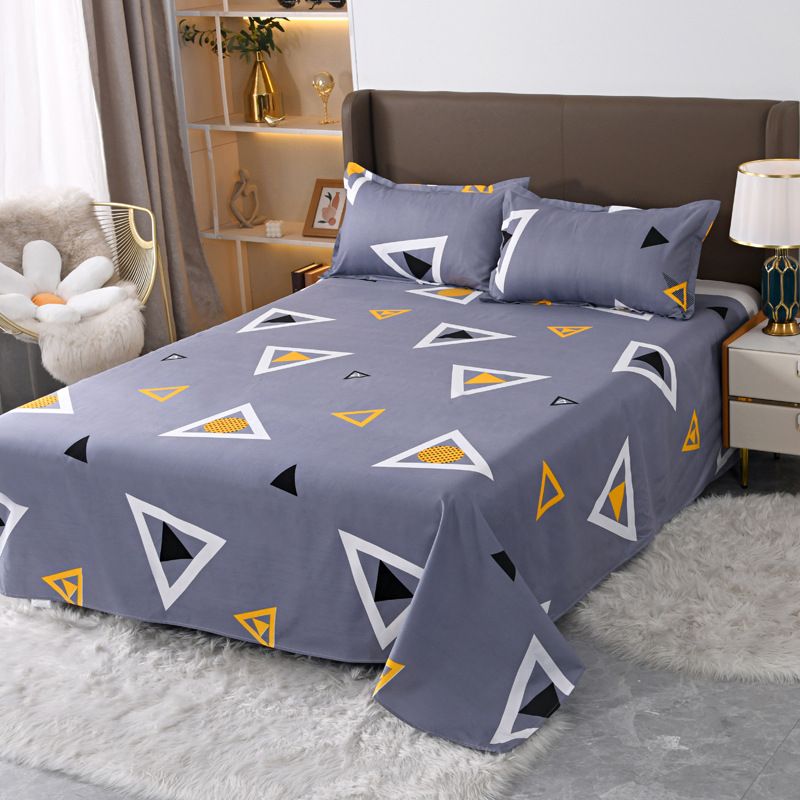 120*230cm Aloe cotton printed bed sheets,48*74cm pillowcases CRRSHOP pillow case bedding article free shipping