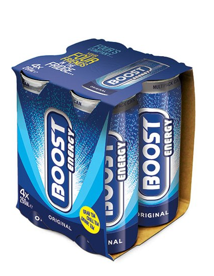 BOOST ENERGY DRINK CAN 250ML