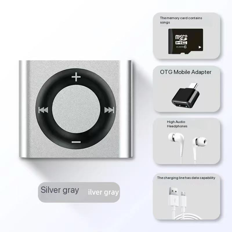 Mini portable MP3 player for students to listen to music, high school English listening exercise, small MP3ash