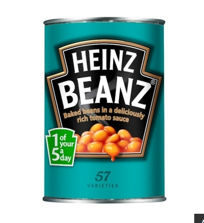 Heinz Baked Beans In Tomato Sauce 415g x 4pcs
