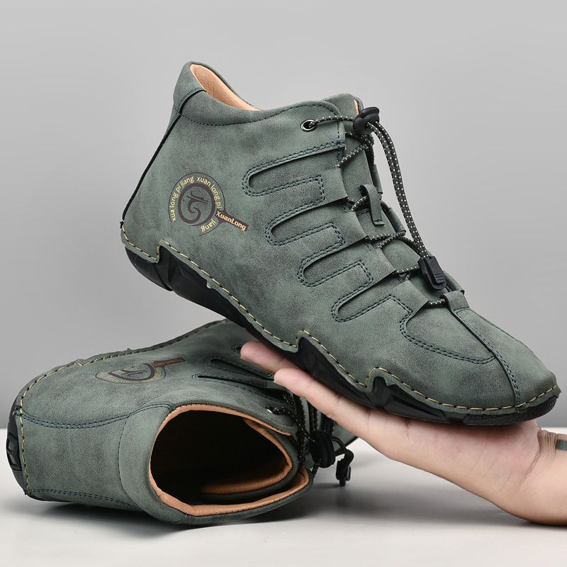 Boots Boot Man Shoe Winter New Plus Plus Size Mid High Top Cotton Men's Shoes Casual Martin Boots