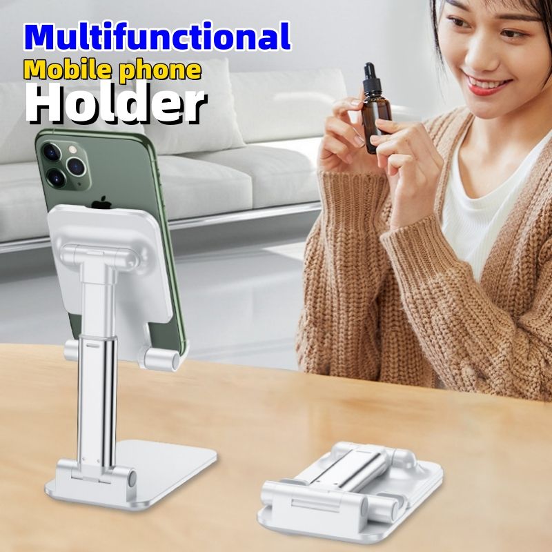 Mobile phone holder, live streaming, lifting and folding multifunctional universal support stand Phone Holder 