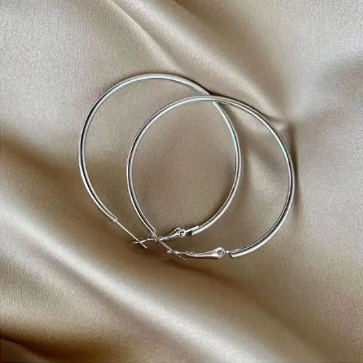 small earrings stainless steel hypoallergenic- loop earring stainless steel- 20mm stainless steel earrings for women's jewelry