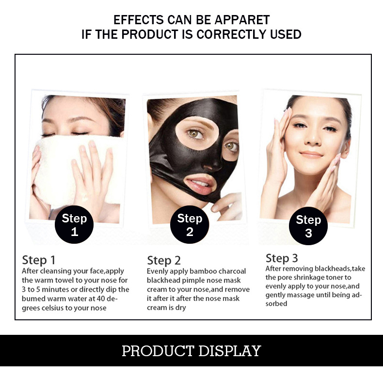 Snail Collagen Peel-off Mask Black Mask Nose Mask Facial Cleaning Moisturizing and Tearing Mask Skin Care Oil Control 120ml
