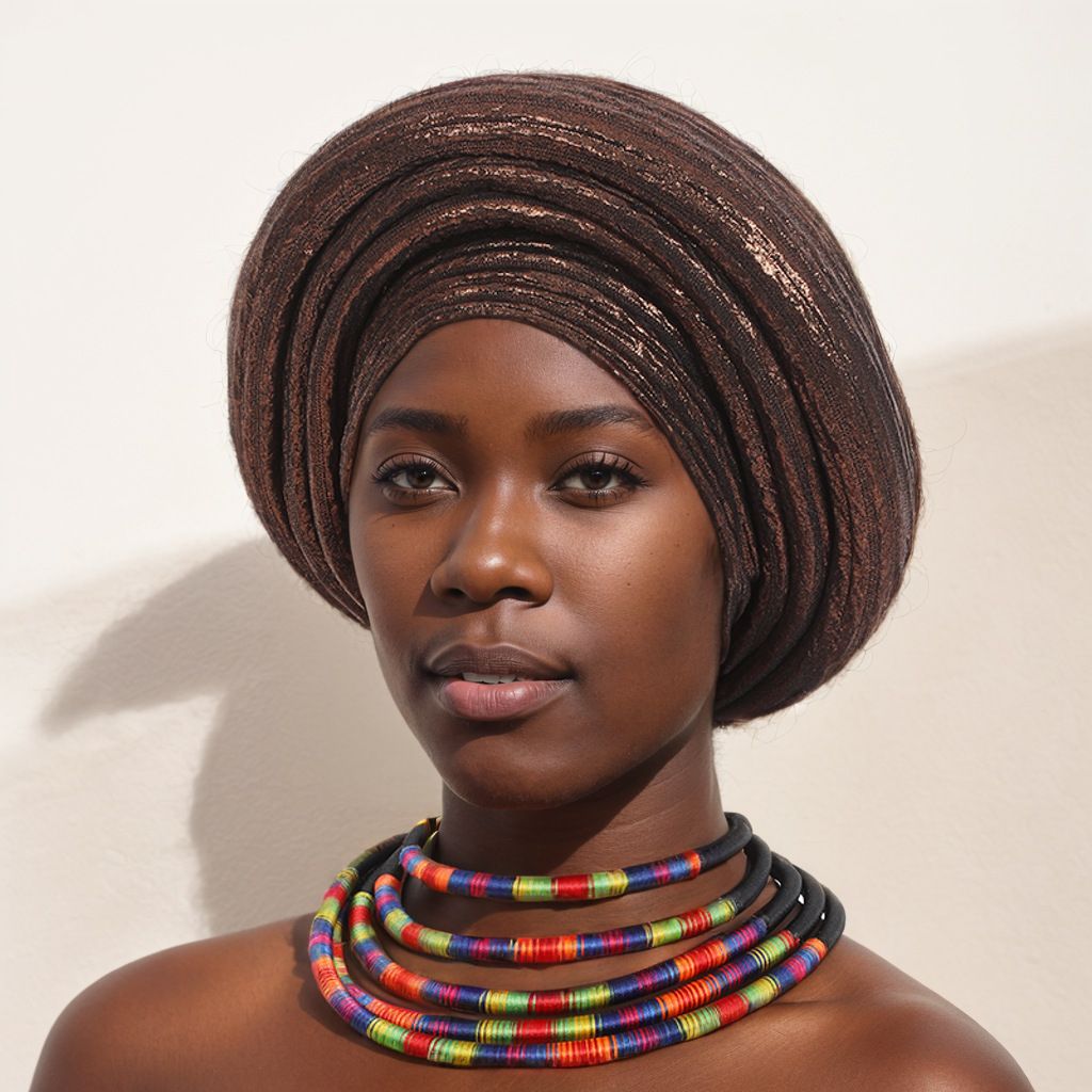 801256634359 Women Hats Headscarf For Fashion Nigerian Weddings Hat Woman Head Band Ladies Headband Lady Head Scarf Cap