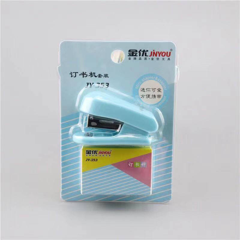  Mini Small Portable Stapler Office Staple Student  Stapling Machine Stationery Office School cute stapler