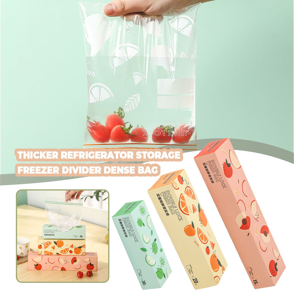 FT168818 Freezer Bag For Fruits And Vegetables Thick And Leakproof Ziplock Bag Food Storage Freezer Slider Bags Sandwich Storage Bag
