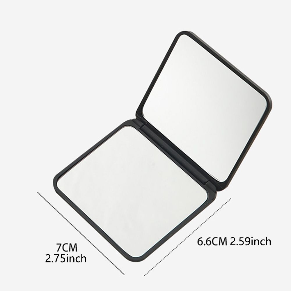 Folding mirror; high-quality makeup mirror; portable folding mirror; mini DIY makeup mirror.