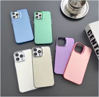  Silver Shell Anti-fall Mobile Phone Case For 11 12 13 14 15 16Pro Max