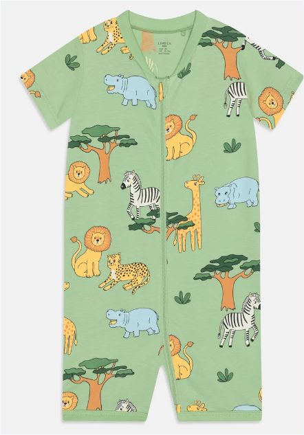 Baby Clothes Natural Print Cute Baby Rompers Short Sleeved -Summer Infant ' Jumper Clothing
