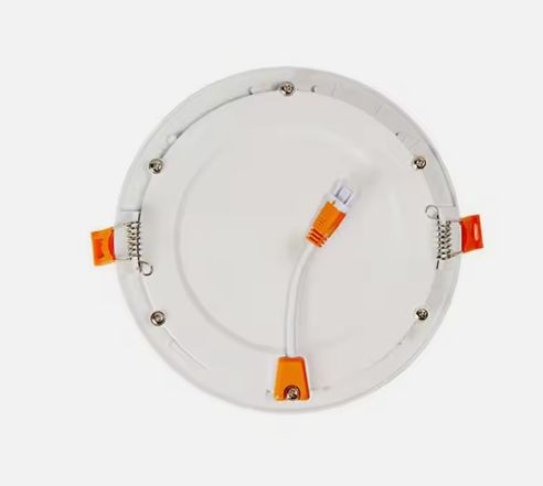 Tool Power Commercial 6W/12W Ceiling Led Slim Panel Lighting High-Quality Recessed Lighting Round LED Ceiling Lamp Concealed Slim Panel Light