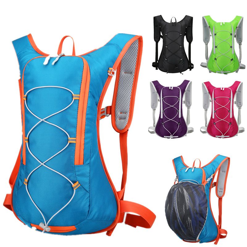 12L Lightweight Hydration Backpack, Breathable Outdoor Cycling Hiking Daypack, Portable Running Marathon Hydration Vest for Biking, Trekking and Travel