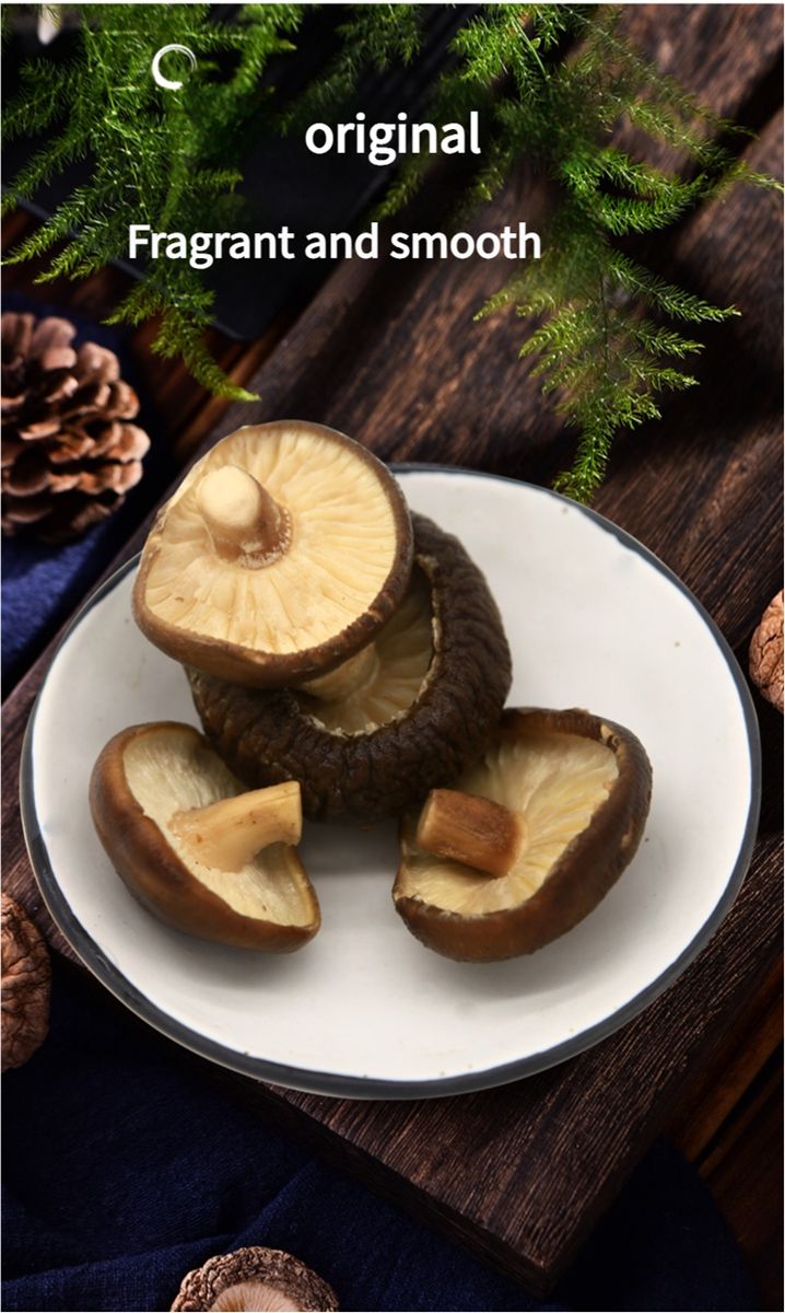 500g dried mushrooms, loose mushrooms, dried small mushrooms