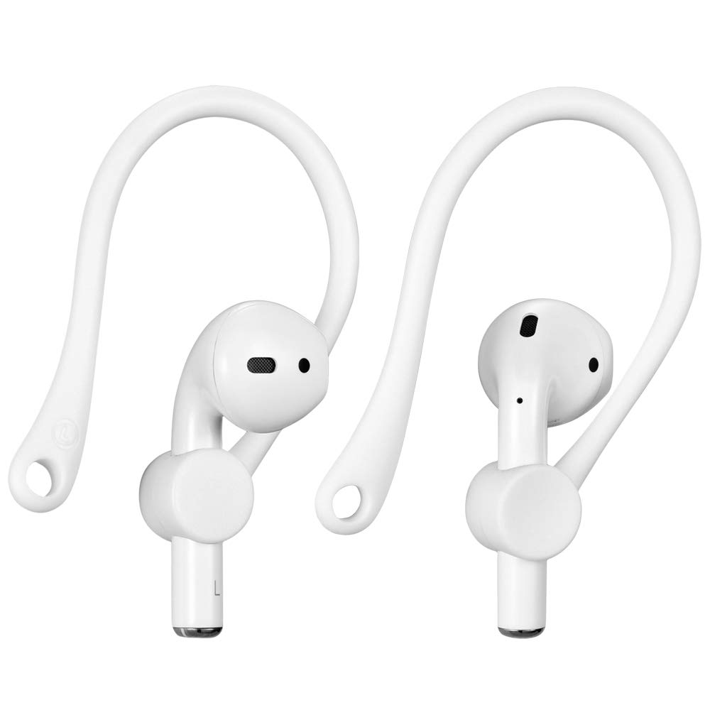 Ear Hooks Designed for Apple AirPods 1, 2, 3, Pro and Pro 2, ICARERSPACE AirPods Ear Hooks for Running, Jogging, Cycling, Gym