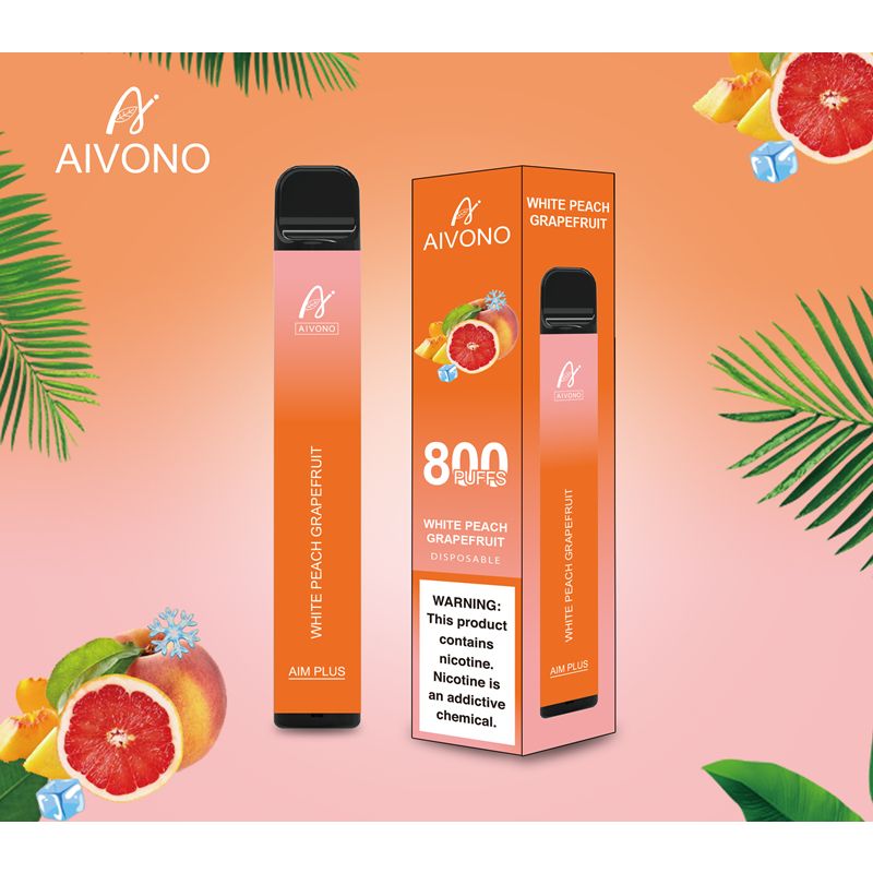 AIM PLUS 800PUFFS Ready To Puff And Go Electronic Cigarette Smoke Pod Vape Rechargeable Rruits Flavour E Juice Vapepen Ecig Ecigarette Series C
