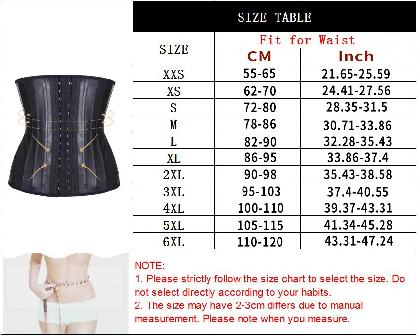 MUKATU Latex Waist Trainer Corset Belly Slim Belt Body Shaper Modeling Strap 25 Steel Boned Waist Cincher fajas colombianas