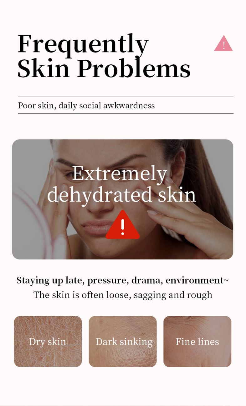 5 in 1 essence moisturizing, hydrating, moisturizing, anti-wrinkle and brightening skin tone