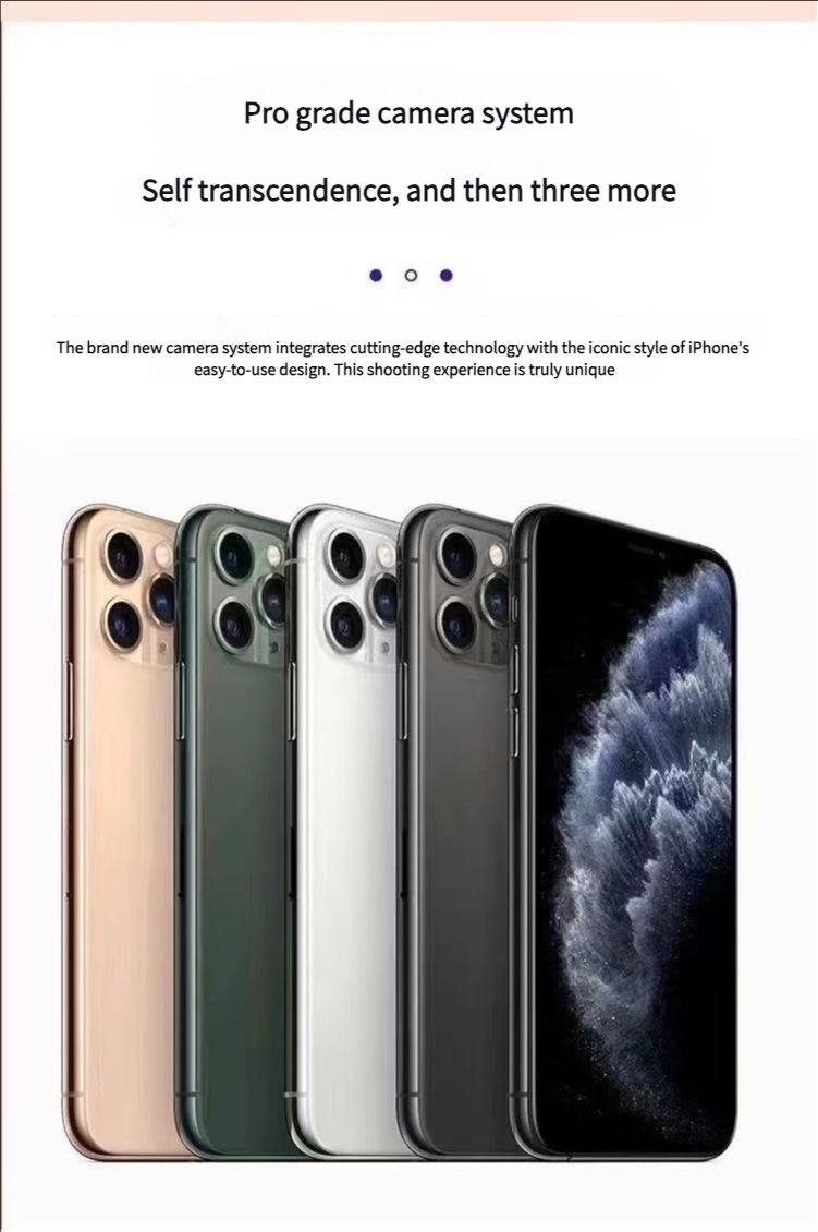 Apple iPhone 11 Pro 64GB|256GB|512GB - Refurbished and fully unlocked Limited-time special offer[Lowest Price Online]