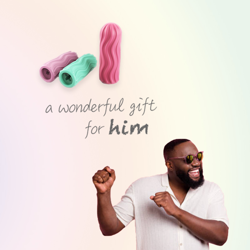 Sex Toy for Men, Adult Toy, Portable Masturbator, Male Masturbation Toy, Manual Sucking Extrusion Stroker, Pocket Pussy, Tunnel Stroker, Vagina Textured, Two Sides