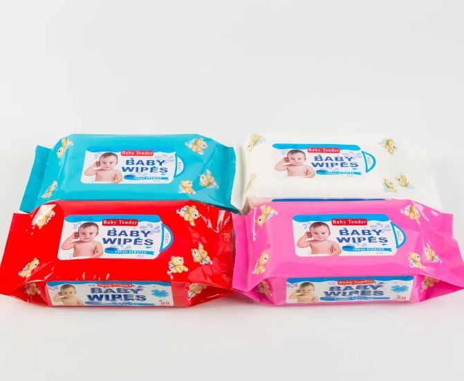 Little angels Baby wipes fresh wipes and Ultra Soft Care Baby Wet Wipes Gentle and Delicate Cleaning 80 Wipes 