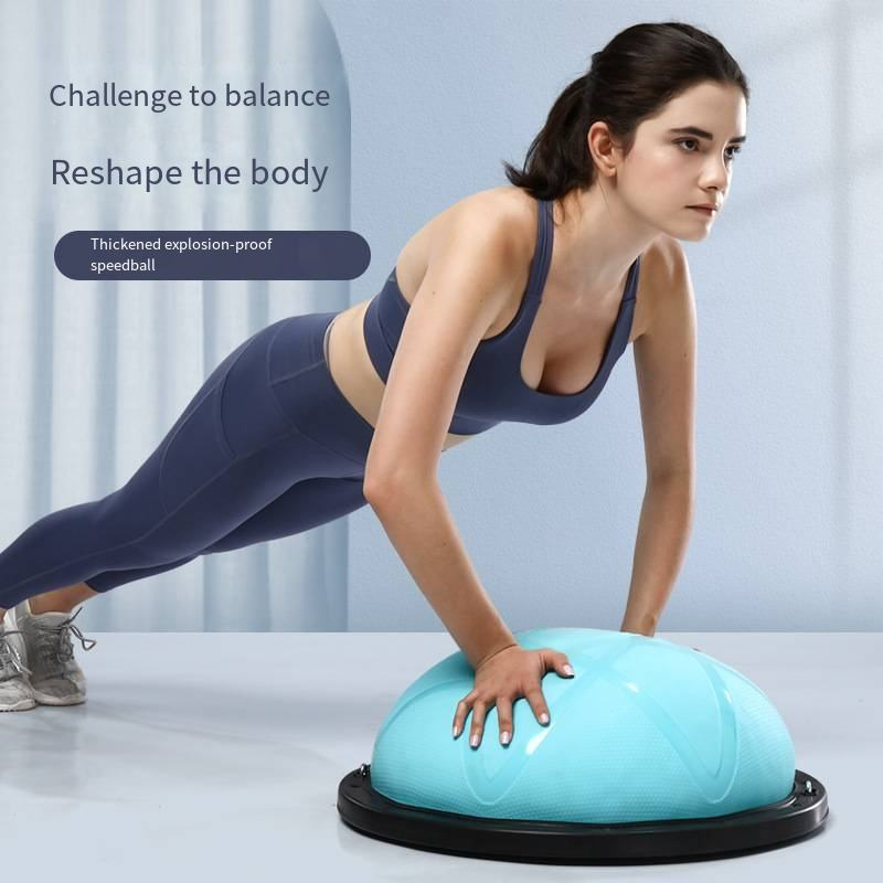 Yoga Balance Wave speed Ball Fitness Hemisphere Half Circle Pilates