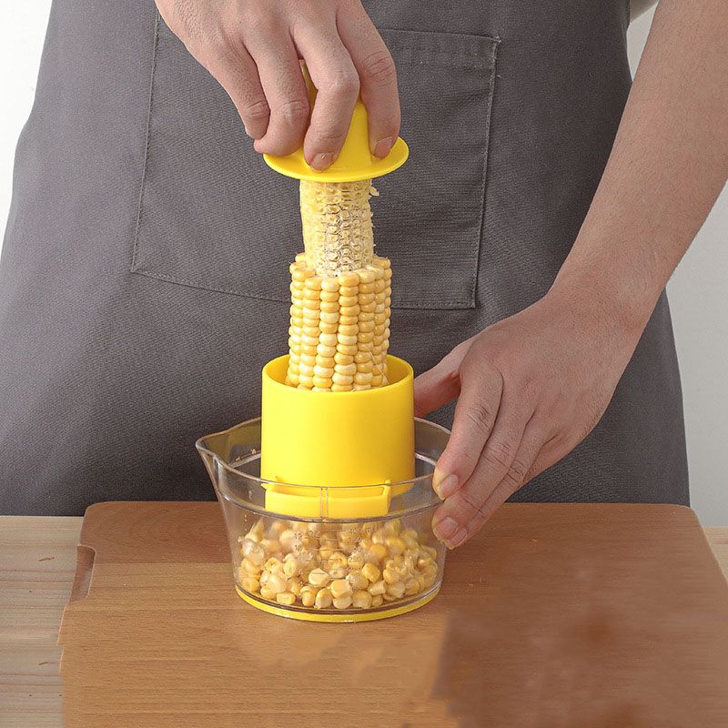 KM-1001 Multi-function Peeler Corn Cob Stripper Ginger Garlic Grinder Corn Sheller