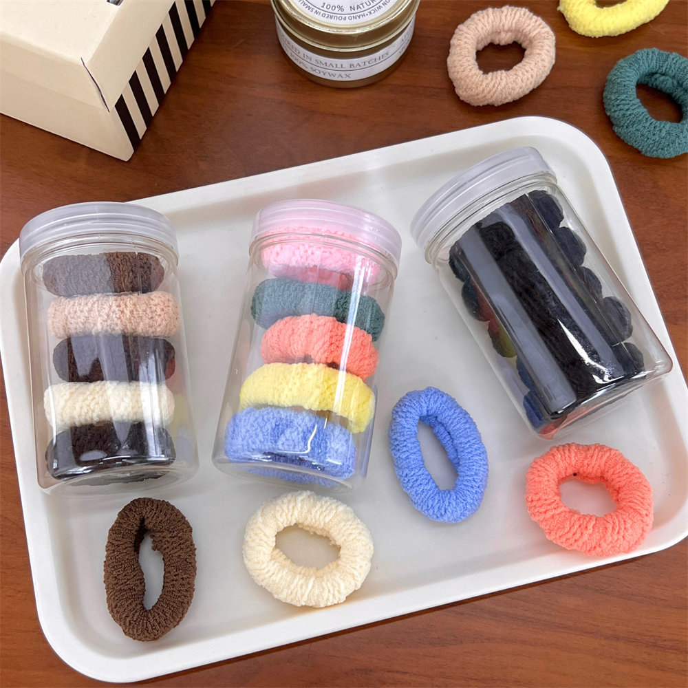 FQ1222 Women Children High Stretch Durable Set of 5 Canned Hairband Hair Accessories