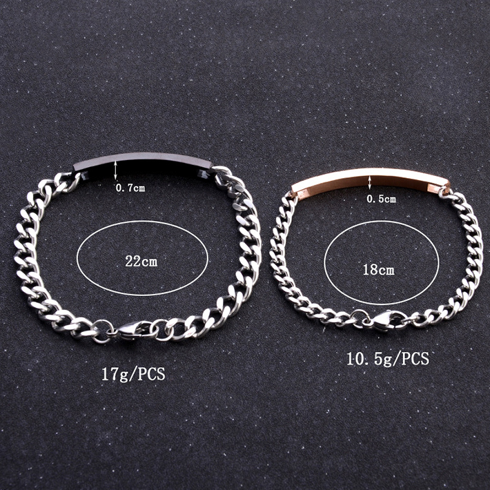 2 Pcs/Set Couple Bracelets Men/Women Bracelets His Queen Her King Bracelet Chain Crystal On Hands Jewelry Lovers Gift Valentine's Day