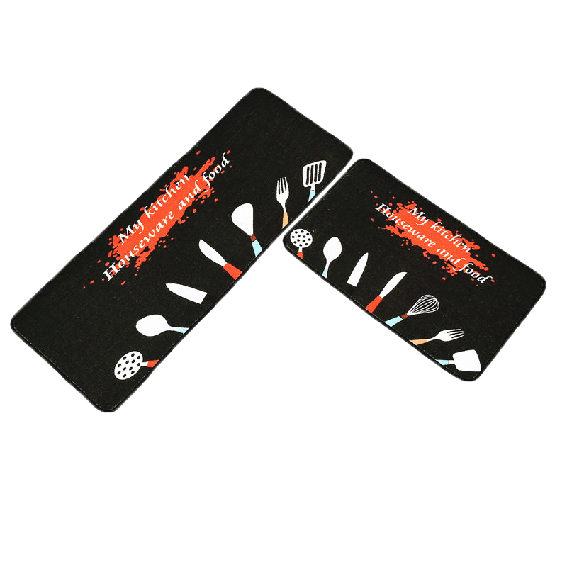 KM-0020 Kitchen Doormat Cartoon Animal Tapete Doormats Carpet Non-Slip Bathroom Carpet Printed Living Room Balcony Rug Home Floor Mat