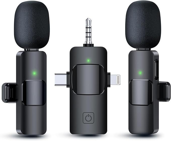k15 lapel microphone one to two live streaming dedicated Bluetooth wireless microphone