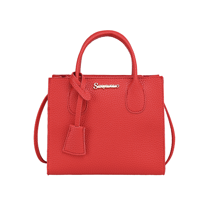 026# Handbag Portable Fashion Leather Shoulder Bags Women Handbag