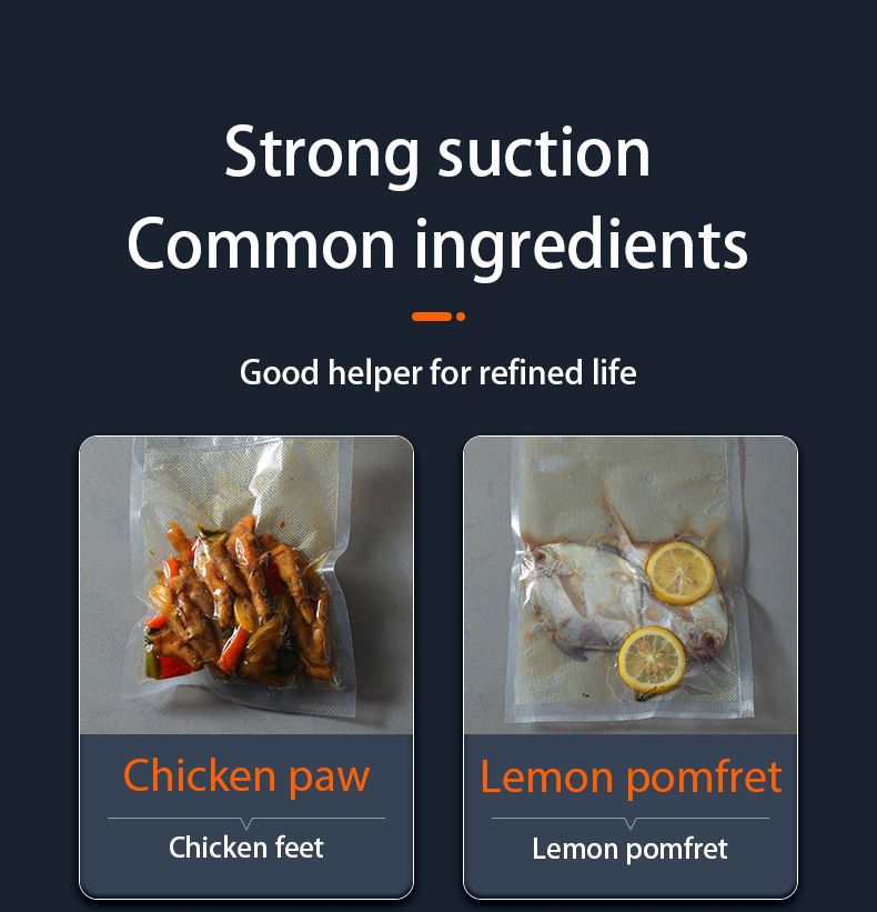 Vacuum machine small vacuum sealer snack food packaging machine automatic sealing bag household plastic seal preservation