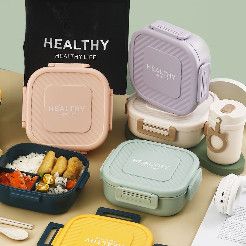 Bento Box,Bento Box for Kids,Lunch Box Kids,Ideal Leakproof Lunch Box,Lunch Containers No BPAs and Chemical Dyes,M/W,D/W & Fridge Safe(1300ml Blue)