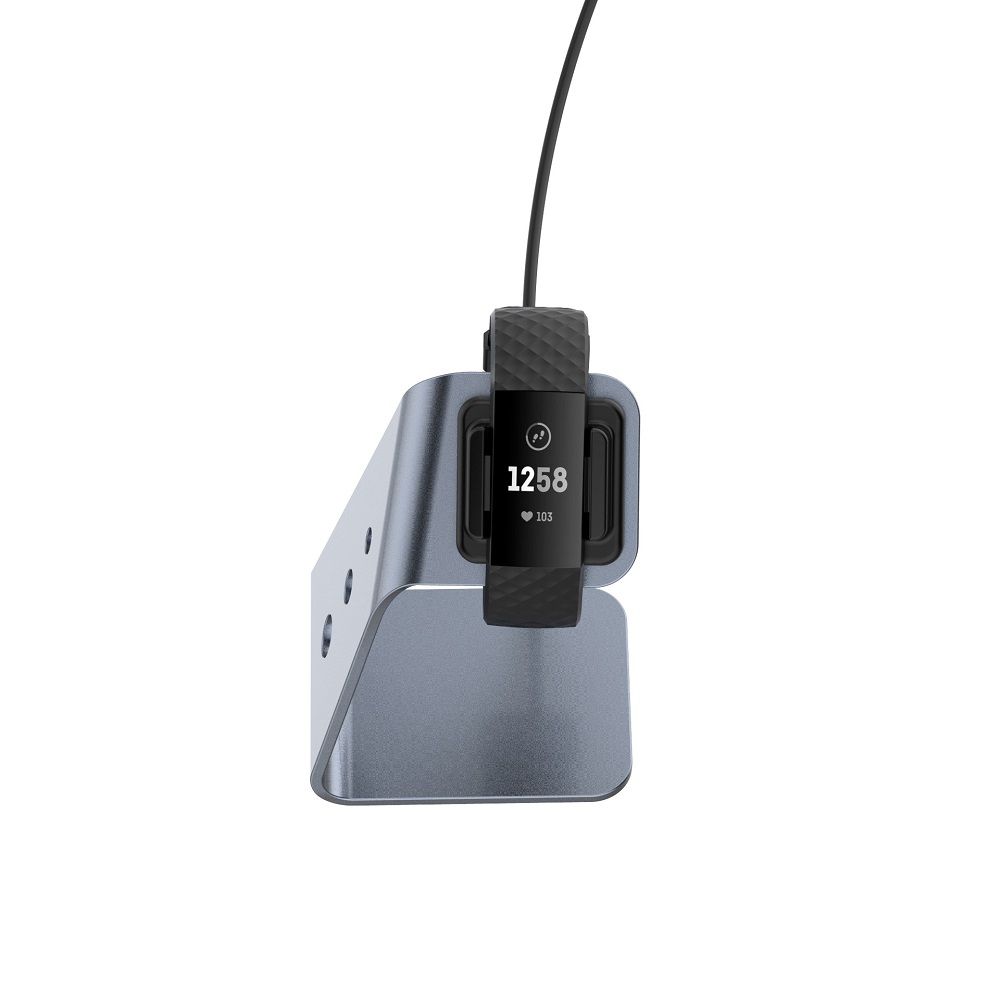 Aluminum smartwatch charger for Fitbit charge4, charge4 SE, charge3, charge3E