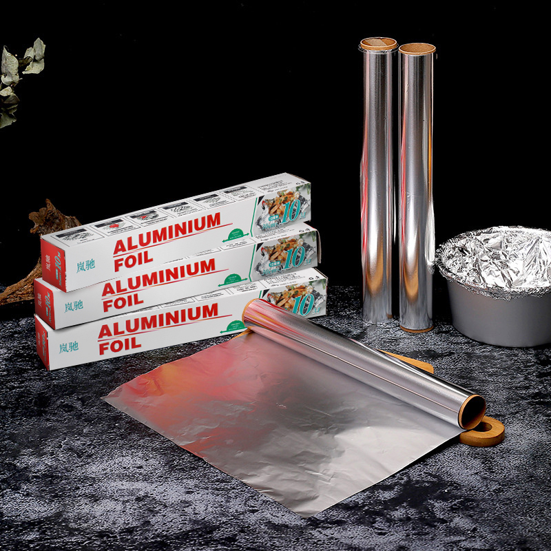 5-10 Meters Kitchen Barbecue Non-Stick Bakeware Tin foil Paper Baking Tools Thickening Mat Table Sheet Pizza Burger Kitchen tools