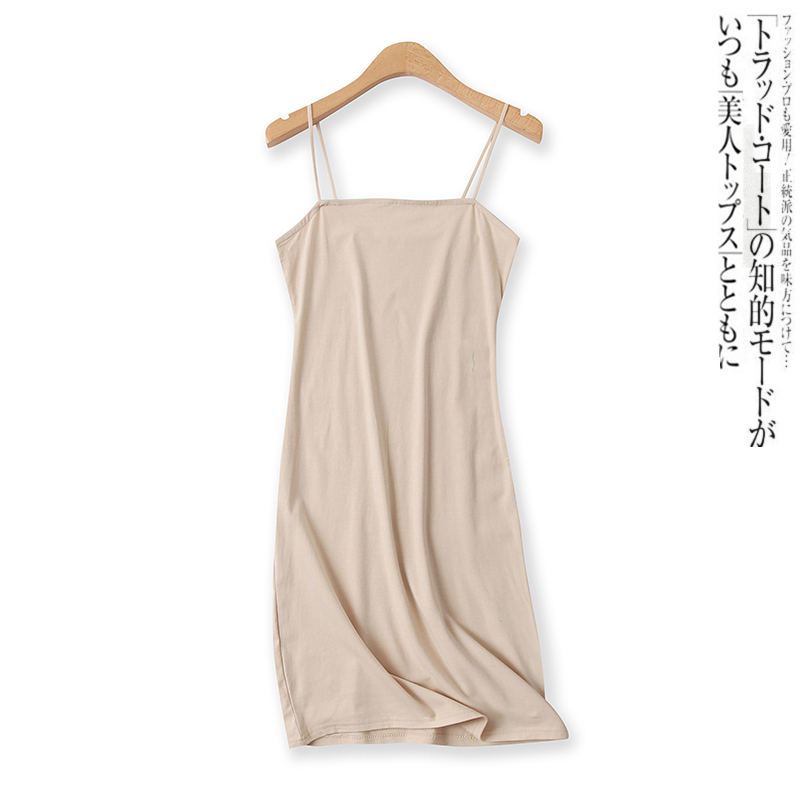 Women's all-match solid color mid-length slim pullover bodycon dress