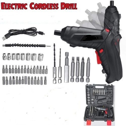 Electric Power Screwdrivers Rechargeable Drill Driver Cordless Screw Guns
