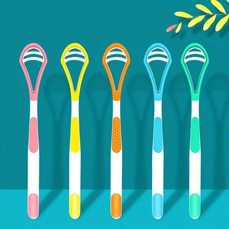 1pcs Tongue Scrape, Tongue Scraper Brush Scraper, Oral Care Keep Fresh Breath, Tongue Cleaner