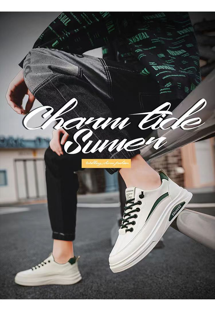 256 Men's Versatile Comfortable Soft-Soled Low-Top Shoes Lace-Up Breathable Sneakers