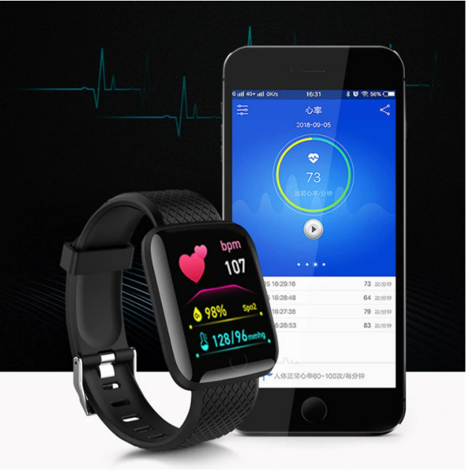 Smart Watches Blood Pressure Waterproof Men Women Heart Rate Monitor Fitness Tracker Digital Wrist Watch Sport For Android IOS