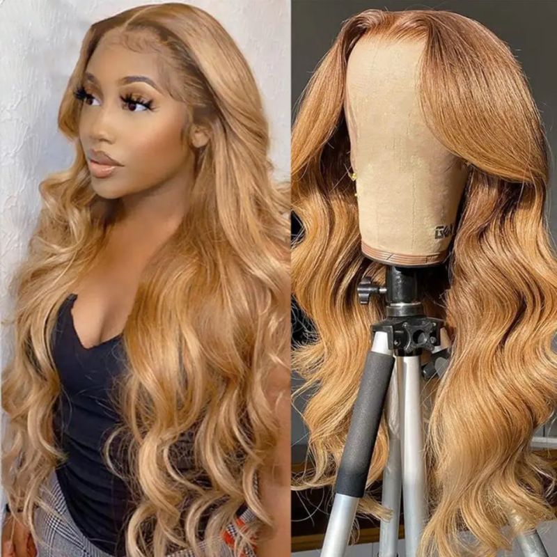 2025 New Women's Middle-Parted Bangs Long Curly Wig