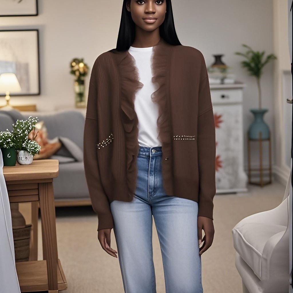 Wool knit Sweater Women's Sweater