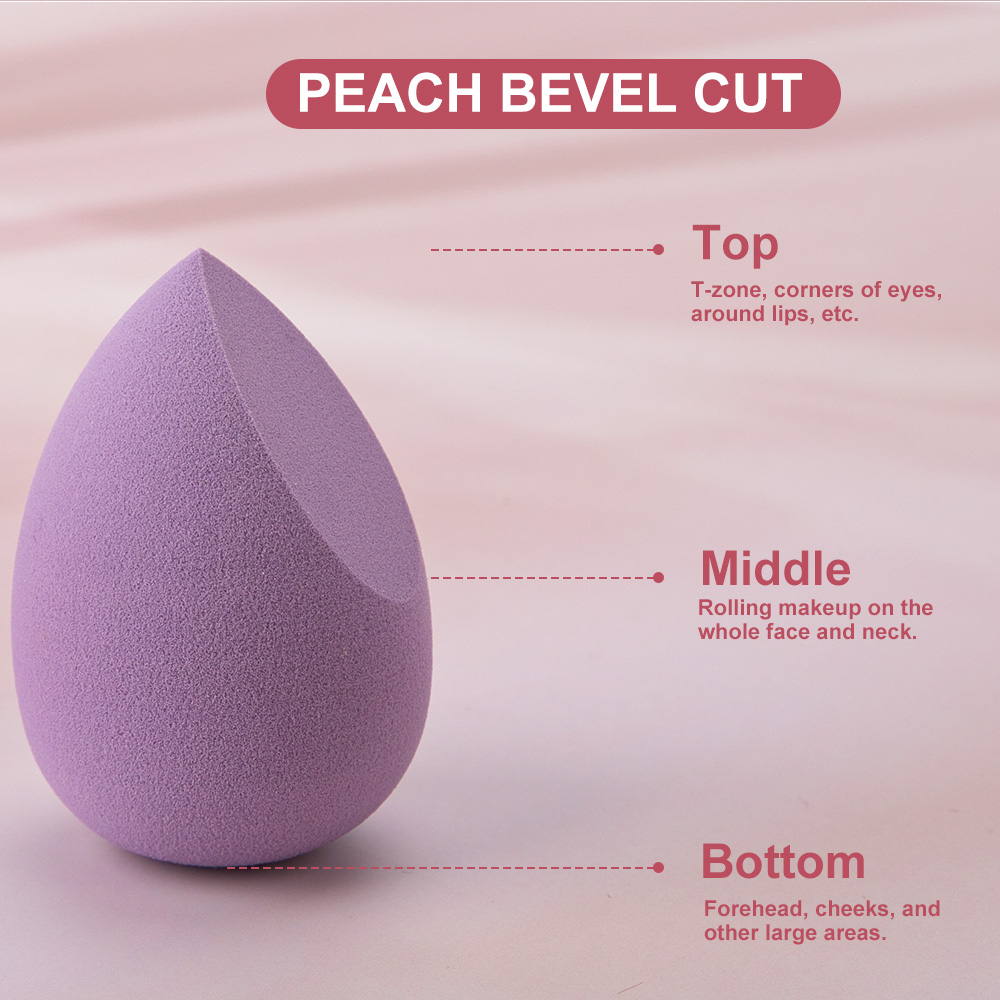 4pcs Set Makeup Blender Beauty Egg Set Gourd Water Drop Puff Makeup Puff Set Colorful Cushion Cosmestic Sponge Tool Wet and Dry Use