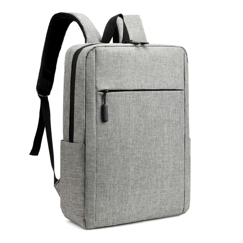 Business laptop backpack-Fashion backpack new simple backpack men's and women's leisure business computer bag Southeast Asia supplyGray