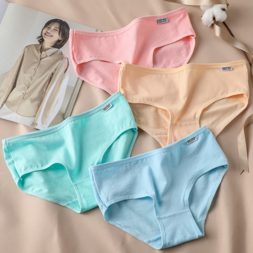 1/11Pcs/set Ladies Underwear Knickers Women's low waist lace Lingerie Solid Color Briefs Panties for 50-63kg