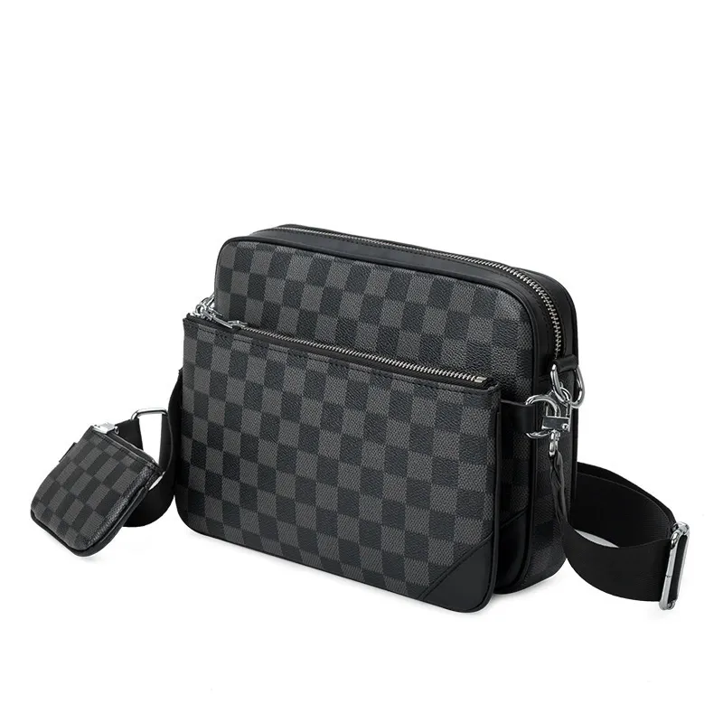 Casual men's shoulder bag, combination mahjong bag, hipster men's shoulder bag, business crossbody bag